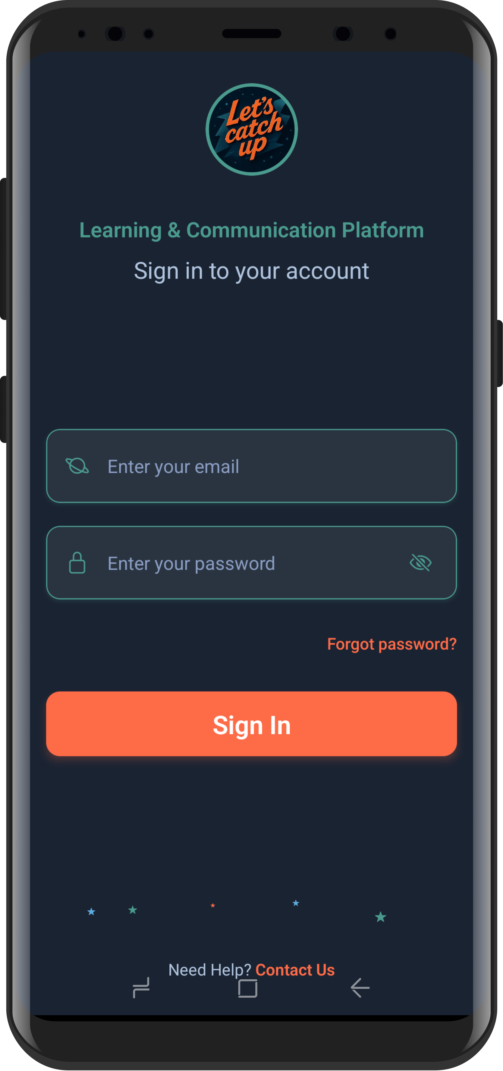 Login Screen